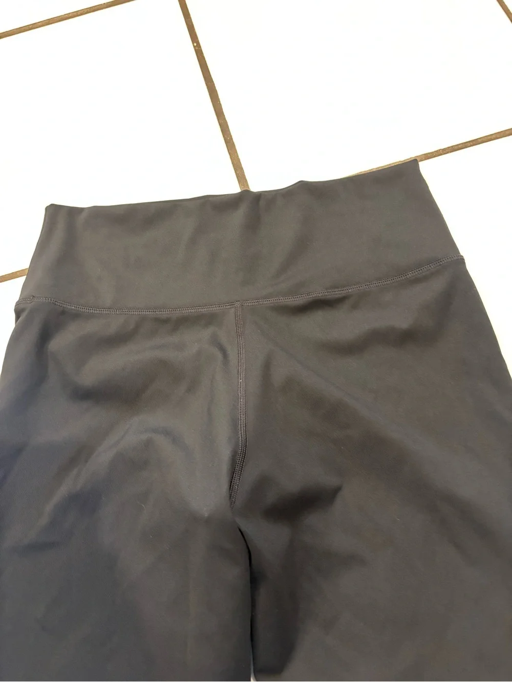 aerie Black High-Rise seamless Bike Shorts NWOT